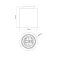 Creative cables Douille E27 IP44 étanche