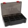 Fox rage Caixa de isca Stack N Store Shield 16 compartments medium shallow