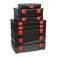 Fox rage Caixa peixos artificials Stack N Store Shield 8 compartments large deep