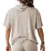Ginadan Natural Kurzarm-Sweatshirt