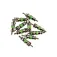 JBM R12 schrader valves 5x19 mm 10 units