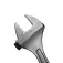 JBM 8´´ adjustable wrench