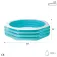 Intex Octogonal round inflatable pool