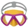 Bestway 22048 Dominator diving mask assorted