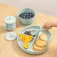 Eurekakids Silicone 7 pieces tableware