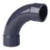 Cepex PVC 90° bøjning Ø63 solvent socket