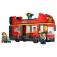 Lego Juego de construcción Red Double Decker Tourist Bus 384 piezas