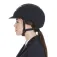 Equestro Casc Eclipse Plain Velvet (3 Padding)
