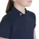 Equestro Technical Training Zip Junior Kurzarm-Polo