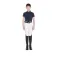 Equestro Polo a maniche corte junior Technical Training Zip