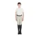 Equestro Polo a maniche corte junior Technical Training Zip