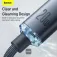 Baseus Cable USB-C a Lightning Crystal Shine Series