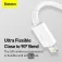 Baseus 高级系列 USB A 转 USB-C micro USB 和 lightning