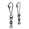 Colmic Metal Bead Hooked Snap-svivel