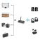 Hama Adaptateur Bluetooth Link.it duo
