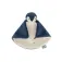 Kaloo Blauwe pinguïn doudou