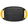 Ibili Grill rigato Basic Stone 36x22.5 cm