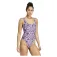 adidas Essentials Animal Print U Back swimsuit