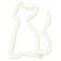 Forever Light Cat Decorative LED light