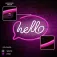 Forever Llum LED decorativa Light Hello