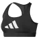 adidas Powerreact Big Logo Graphic 스포츠 브라