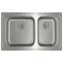 Teka Classic 2C 80 Reversible Rectangular Double Bowl