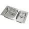Teka Clàssic 2C 86 SF Reversible Rectangular Doble Bol
