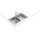 Teka Clàssic 2C 86 SF Reversible Rectangular Doble Bol
