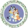 Stor Plat Micro Bluey