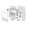 Deepcool Caixa torre PC CH360 DIGITAL