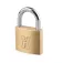 Handlock Padlock normal shackle same key 25 mm