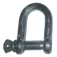 4water Straight galvanized Schäkel