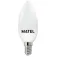 Matel Lâmpada LED tipo vela E14 warm 7W