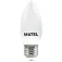 Matel E27 warm 7W LED 캔들 전구