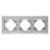 Onlex Cadre en aluminium 3 éléments horizontal
