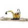 Bruder 62002 Construction Worker graafmachine 6 stukken
