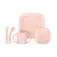 Miniland Conjunto de comida cuadrado