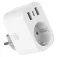 Matel Wifi 2 USB + 1 type C smartplugg 16A 230V