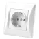 Onlex Recessed schuko socket universal 16A