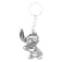 Monogram Disney Stitch Keychain assorted 5 units