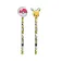 Pokemon Crayon Decorated Rubber