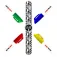 Watchitude Cotxes Rellotge Colorable