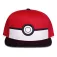 Difuzed Pokemon Snapback Pokeball cap