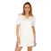 Osaka V-neck tech short sleeve dress
