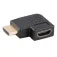 Lanberg Left angle 4K HDMI adapter
