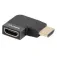 Lanberg Right angle 8K HDMI-sovitin