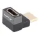 Lanberg Up angle 8K Adapter HDMI