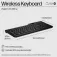 HP 475 wireless keyboard spanish