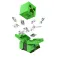 Minecraft Exploding RC Creeper figure