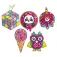 Panini Diamondz keychain set